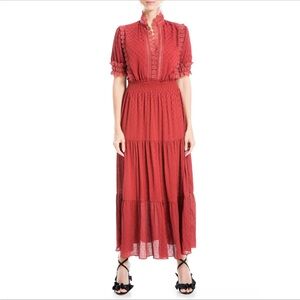 Max Studio Red Maxi Dress